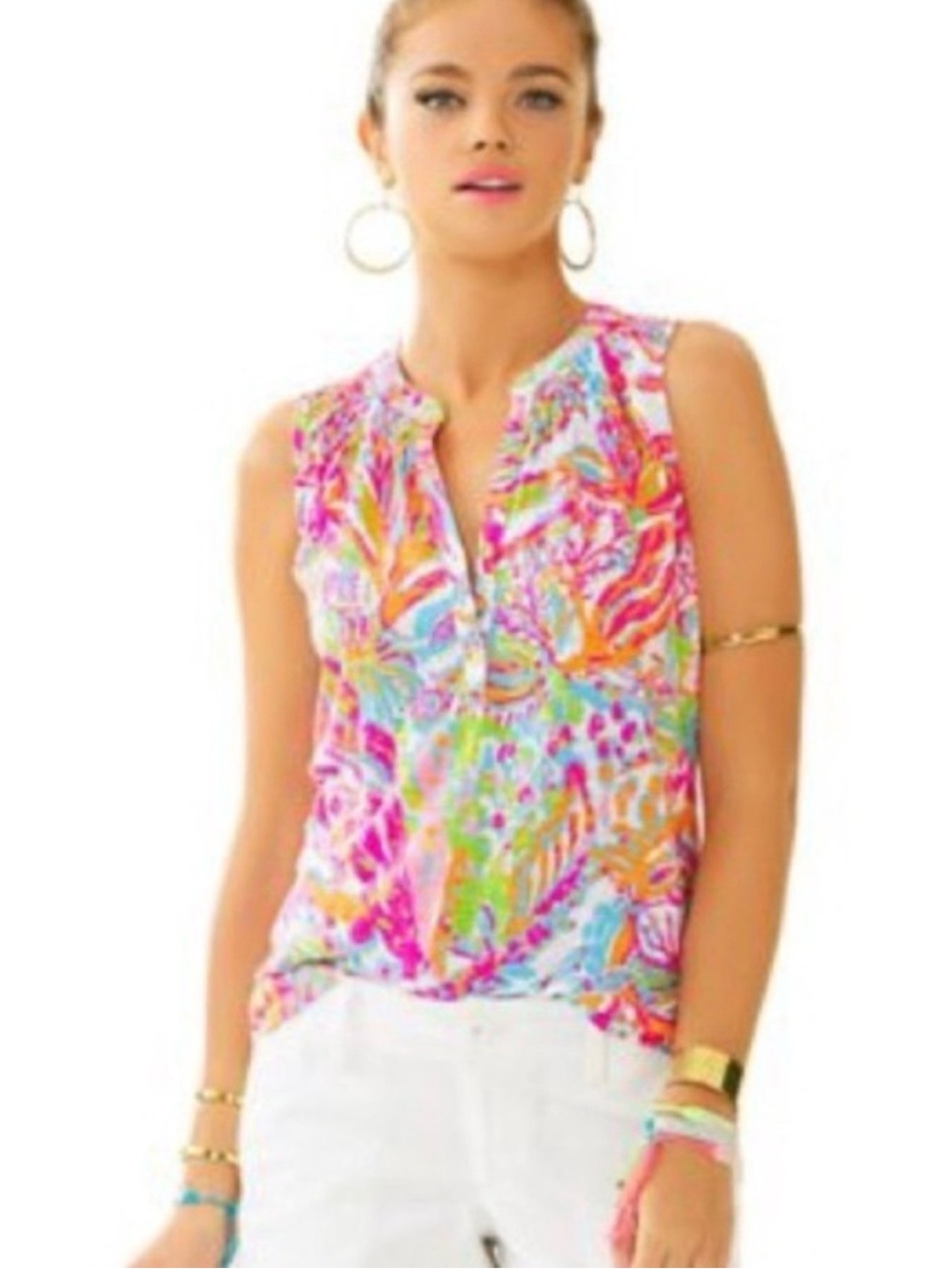 Lilly Pulitzer Essie Tank size Small